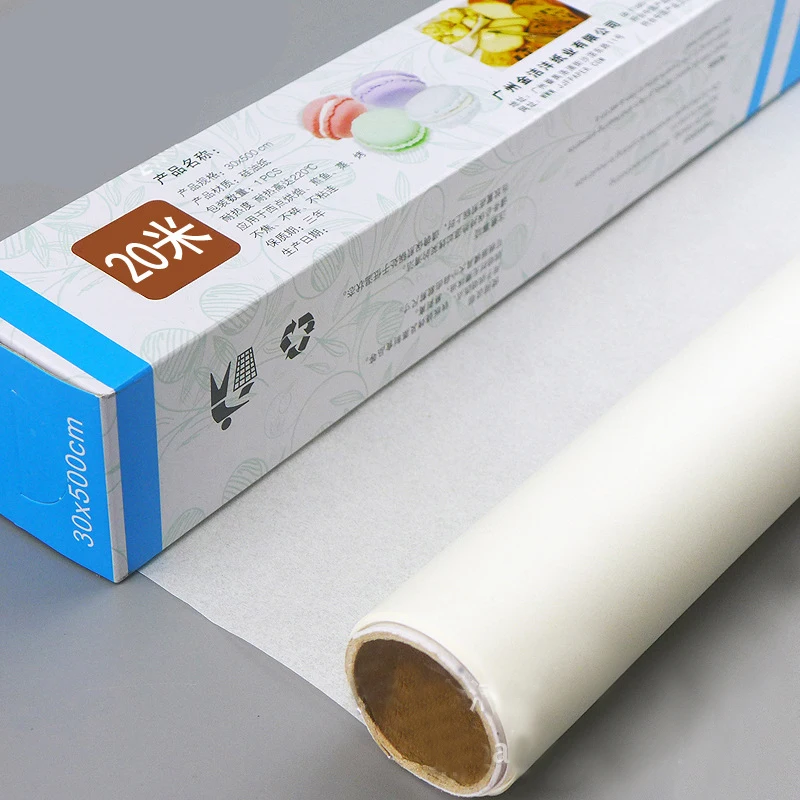 20 м х 30 см кухонная антипригарная маслостойкая бумага для выпечки силиконовая масляная бумага для духовки барбекю жиронепроницаемая бумага бумажные инструменты для выпечки