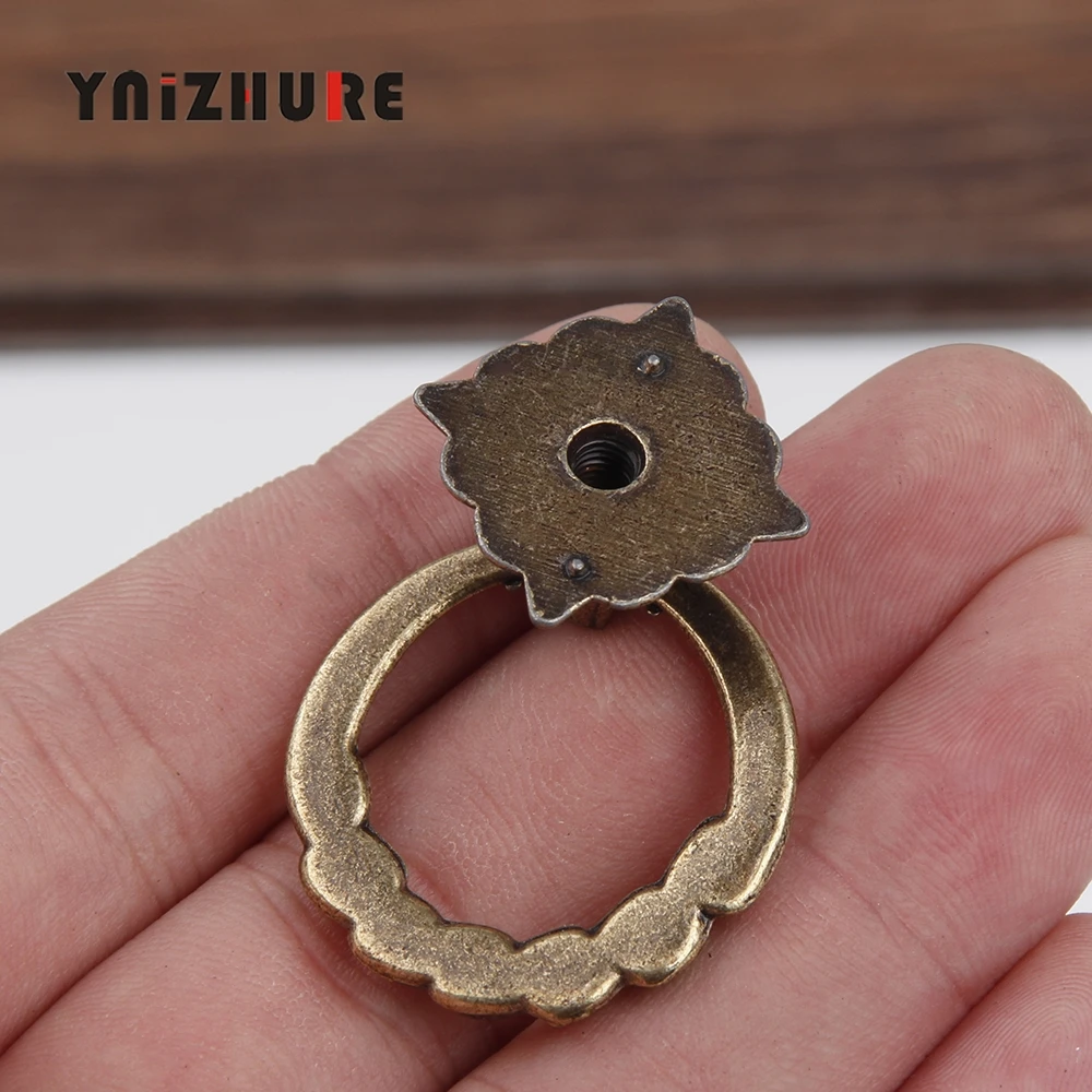 8Pcs-Vintage-Alloy-Cabinet-Handles-Furniture-Knobs-Kitchen-Drawer-Cupboard-Chinese-Ring-Pull-Handles-Bronze-Tone (3)