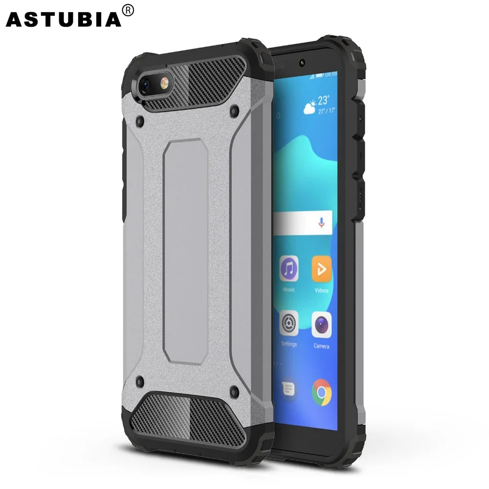 

For Huawei Y5 2018 Case Silicone Couqe For Huawei Y5 Prime 2018 Armor Case Field Rugger Cover For Enjoy Play7 Case Fundas Capa