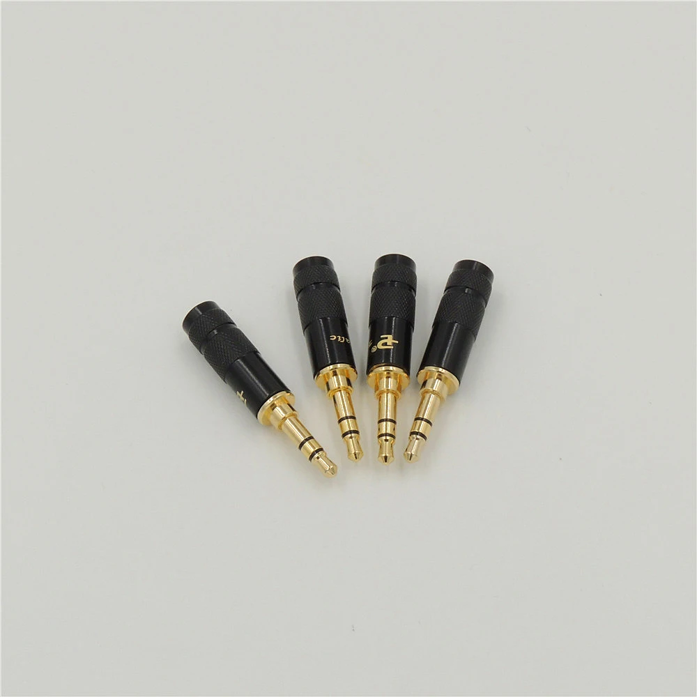 10pcs barss Stereo 3 5mm 3 Pole Repair Headphone Jack Plug Cable Solder adapter connector