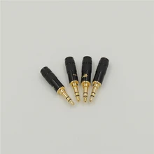 10pcs barss Stereo 3 5mm 3 Pole Repair Headphone Jack Plug Cable Solder adapter connector