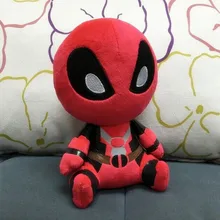 20CM Marvel Movie Deadpool Spiderman Plush Doll Toy Figure Dolls Brinquedo Kids Toys Gift Free Shipping