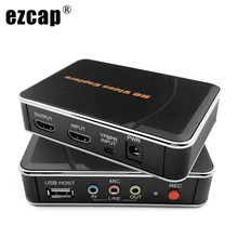 Оригинальная игра Ezcap 280 HD видео Захват 1080P HDMI YPBPR рекордер для xbox One/360 PS3/PS4 с одним щелчком без ПК