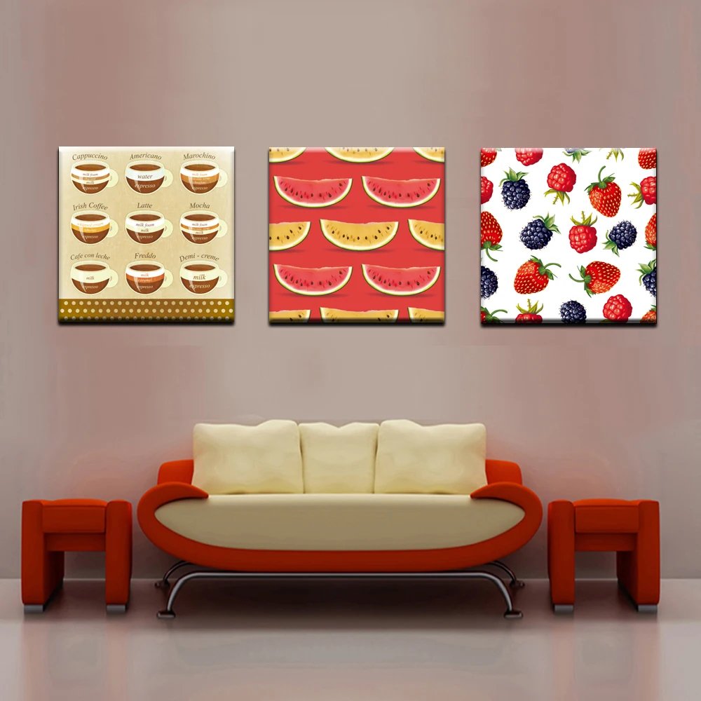 Xh463 fruit kitchen pictures bilder canvas prints home decoration modern wall paintings oil modern painting calligraphy
