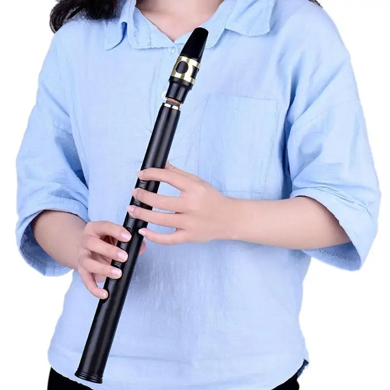 

Mini Portable Bb Saxophone Sax with Alto Mouthpiece Woodwind Instrument Kids Woodwind Musical Instruments