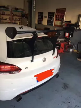 

Carbon Fiber CAR REAR WING TRUNK LIP SPOILER FOR Volkswagen VW Golf 6 7 MK6 MK7 R20 R GTI Scirocco R BY EMS