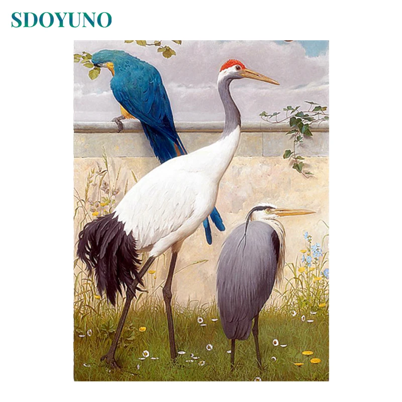 

Painting Cross Stitch Animal 5D Diamond Embroidery DIY Full Round Drill Diamond Painting Mosaic Needlework Resin Home Decor Gift