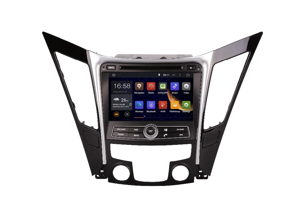 

2019 8 inch 4G LTE Android 8.1 IPS quad core car multimedia DVD player Radio GPS FOR HYUNDAI SONATA YF I40 I45 I50 2011- 14 2015