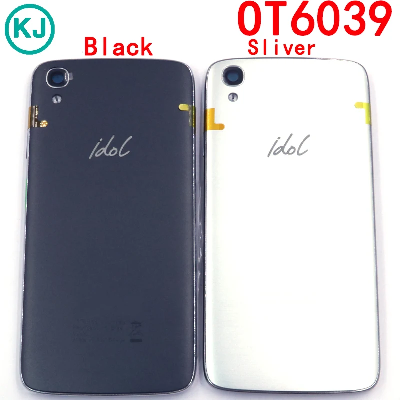 Задняя крышка для аккумулятора 6039 для Alcatel One Touch Idol 3 6039A 6039K 4,7 ''задняя крышка чехол для аккумулятора