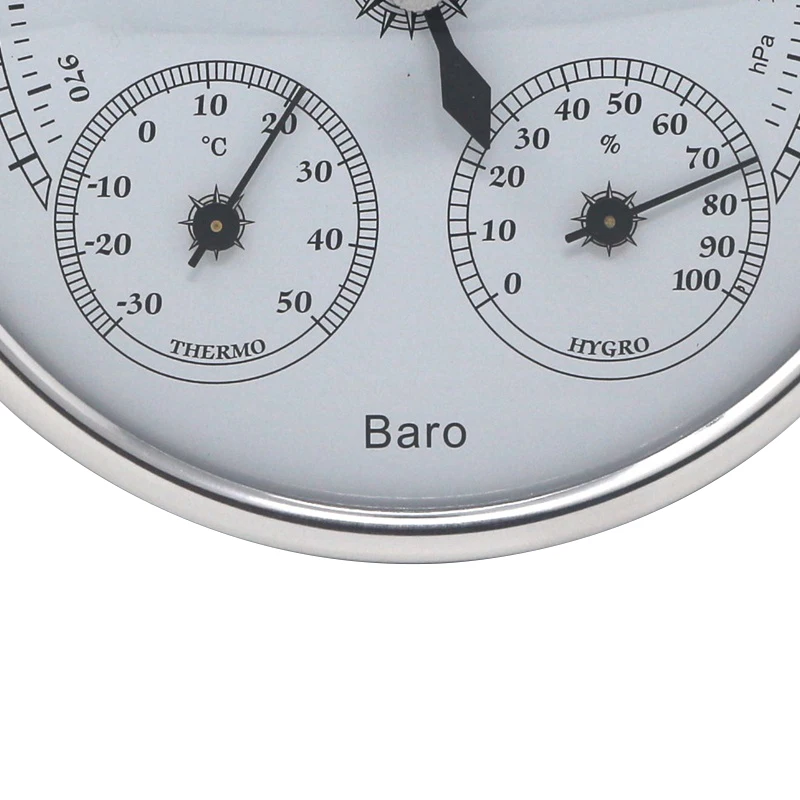 Thermometer Hygrometer Temperature Humidity Monitor Air Atmospheric Pressure Meter For Home Use