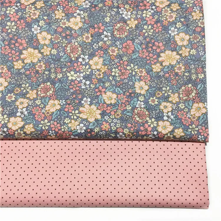 

50cm*160cm flower Cotton Fabric for DIY Sewing Material,Patchwork Pillows Cushions Cloth,Bedding Sheet Textile D30