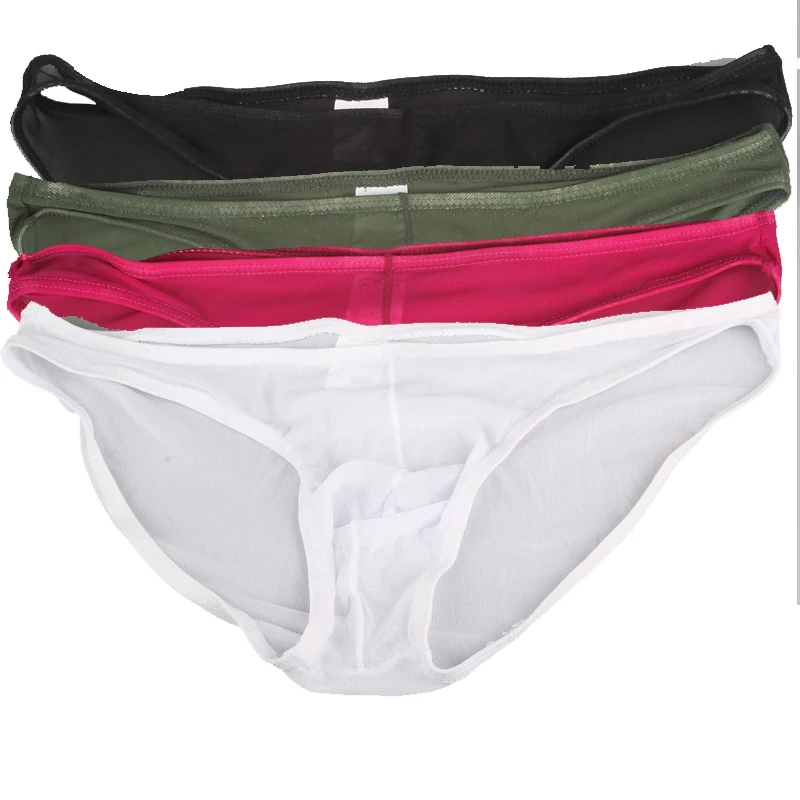 

Sexy Mens Underwear 80% Cotton Comfortable Low-waist Sweat Absorbing Breathable Male Panties Ultra-thin Designer Men's Underwear