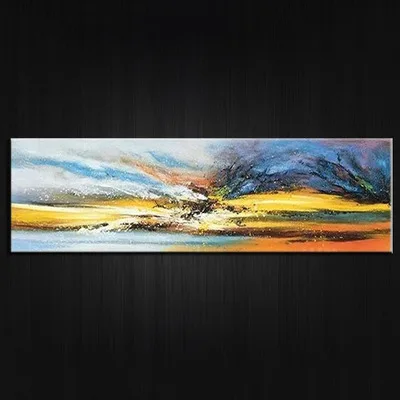 

100%Handmade Modern Abstract Decorative landscape Oil Painting On Canvas Wall Art For Living Room Decor