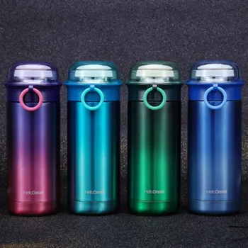 

Lonely Planet Insulating Cup Colorful Aurora Gradient Color Student Couple Outdoor With Water Cup 304 Stainless Steel Cup