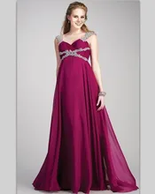 Plus Size Abendkleid Für Schwangere Frauen Perlen Lange Abiye Schatz Mutterschaft Abendkleider Eine Linie Chiffon Robe De Soiree