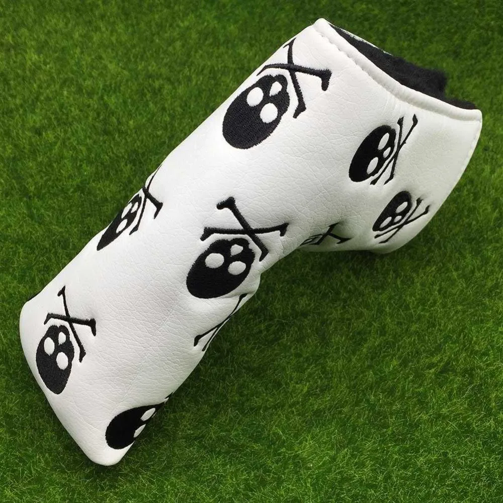 غطاء مضارب الجولف مضرب بو الجلود الجمجمة نادي Headcovers إغلاق نادي الغولف تسكع يغطي أسود أبيض الألوان مضرب غطاء شفرة غطاء مضارب الجولف مضرب بو الجلود الجمجمة نادي Headcovers إغلاق نادي الغولف تسكع يغطي أسود أبيض الألوان مضرب غطاء شفرة