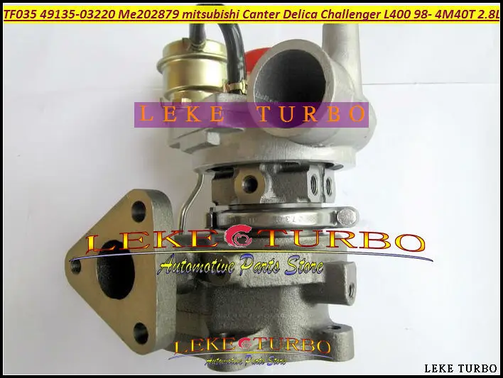 TF035 49135-03220 ME202879 Turbo Turbine Turbocharger For MITSUBISHI Canter Delica Challenger L400 1998- 4M40 4M40T 2.8L 140HP (2)