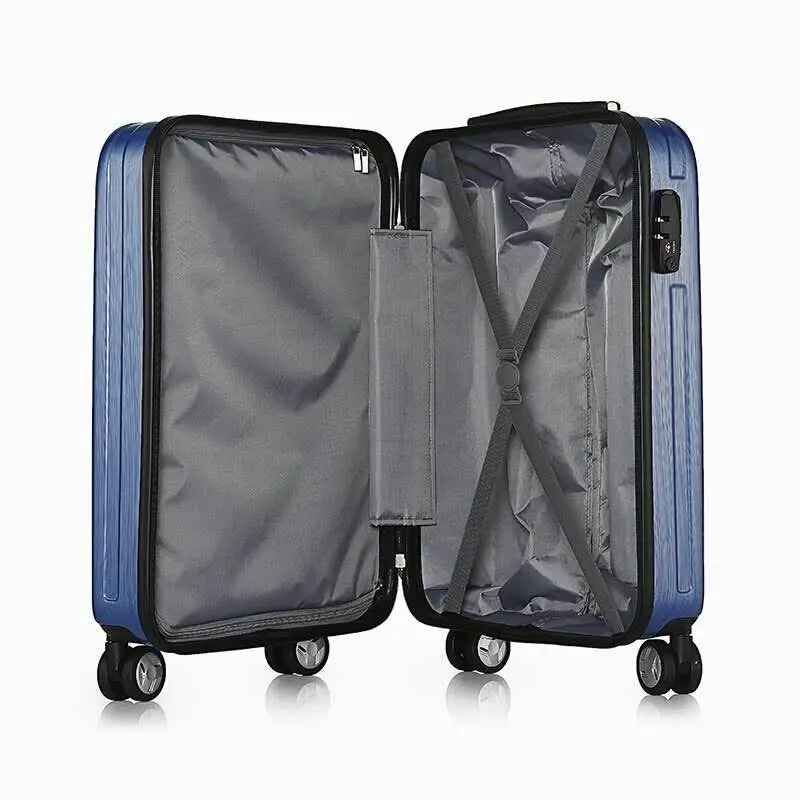 ABS+ PC пленка молния путешествия чемодан 20 дюймов с универсальным колесом