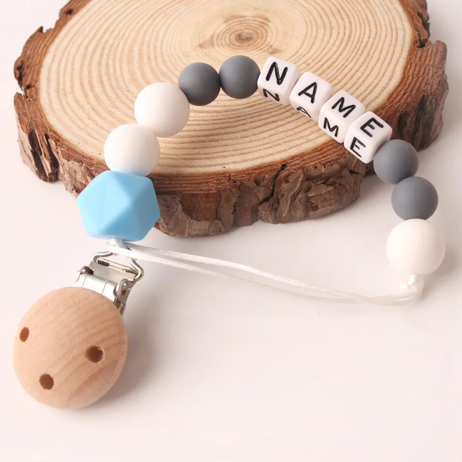 

Bite Bites 1pc Sensory Chewing Toy Teething Beads Soother Chain Customize Name Rodent Silicone Ecofriendly Silicone Baby Teether