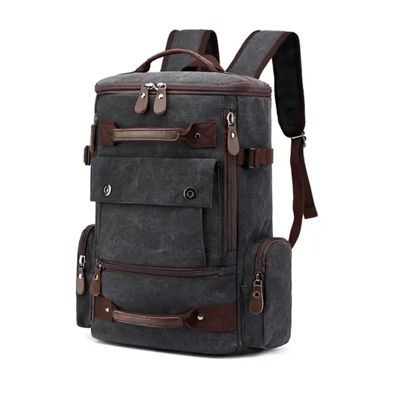 vintage backpack laptop