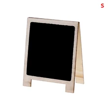Настольные доски для письма деревянная настольная доска для халата двухсторонняя грифельная доска для сообщений набор канцелярских принадлежностей размер S