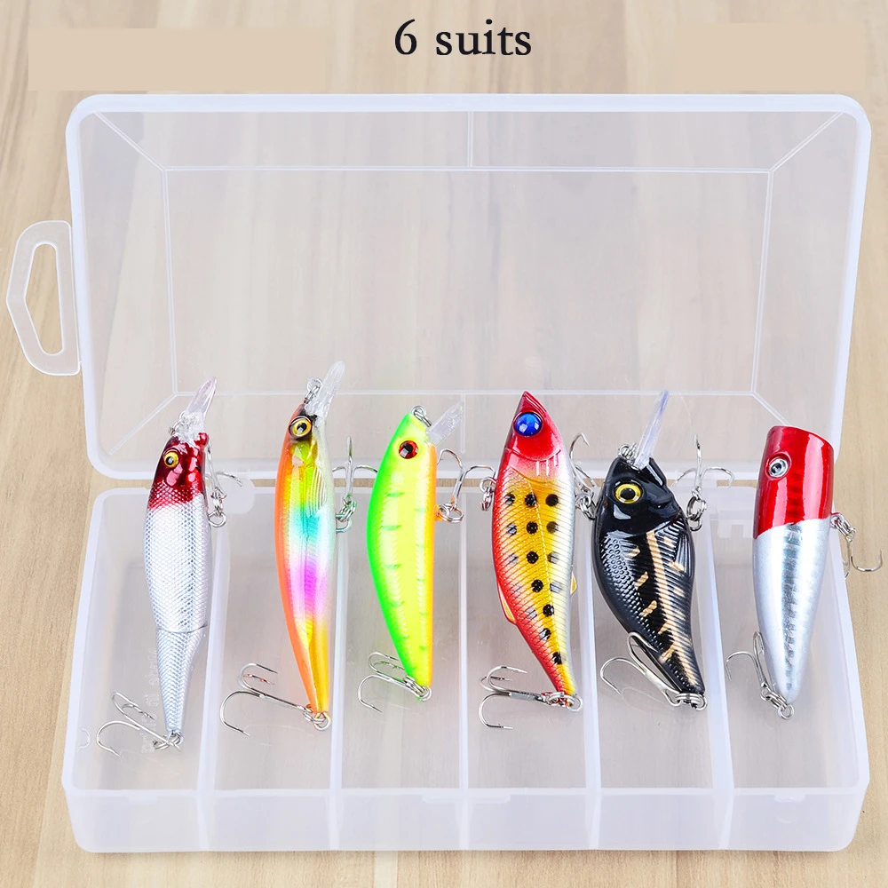 Special Classic Luya bait plastic hard bait set Alice bass fish kill