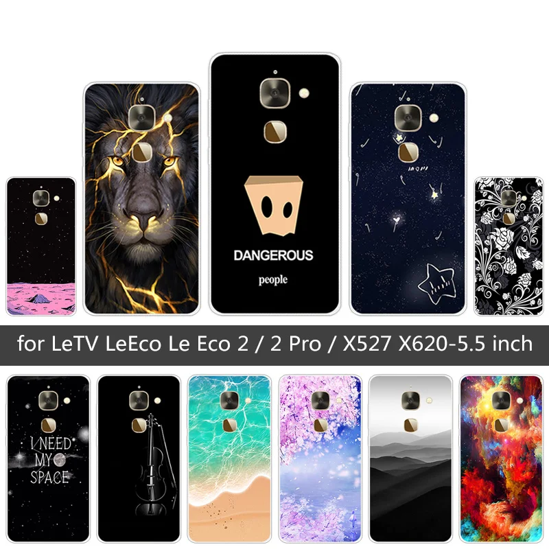 Чехлы для телефонов Letv LeEco Le Eco 2/2 Pro Sunrise X527 X620 Мягкие силиконовые чехлы |