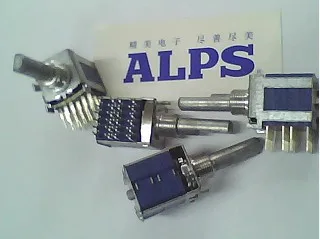 

2PCS/LOT ALPS Alps rotating band switch 4, 6 axis long 25MM