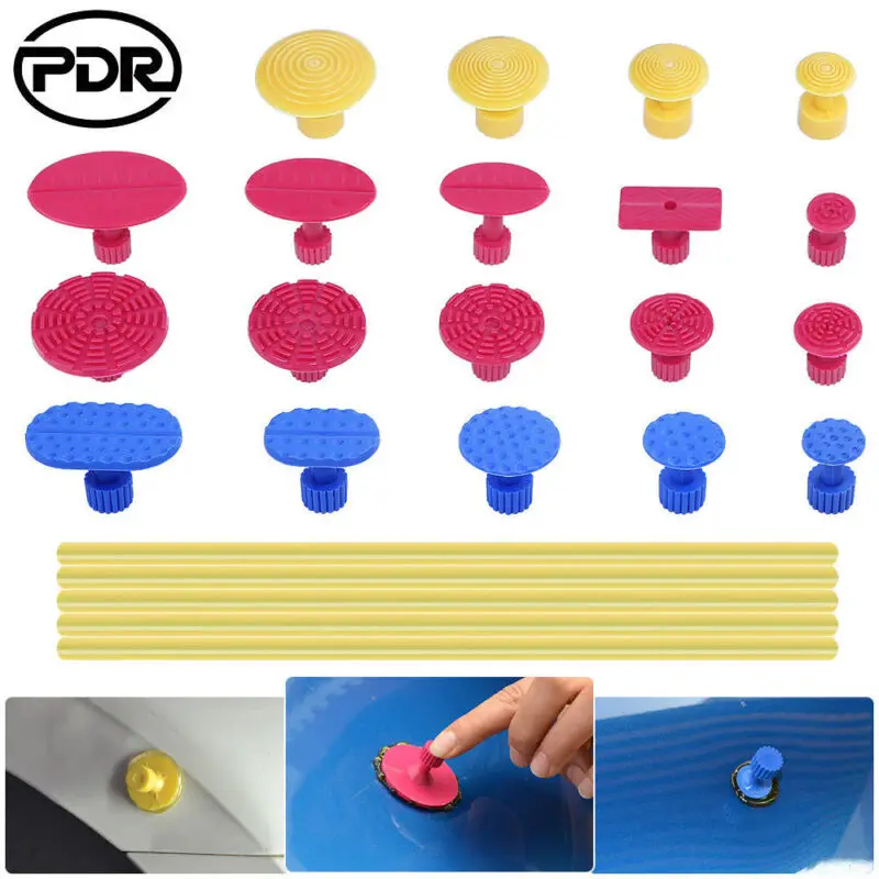 PDR Dent Damage Repair Tools Glue Puller Tabs Glue Tabs Paitless Dent Removal Tools
