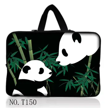 

Panda 10 11 12 13 15 17 inch Neoprene Laptop Sleeve Cover Case For Apple Macbook Mac book Air Pro Retina New Touch Bar 13.3 Bag