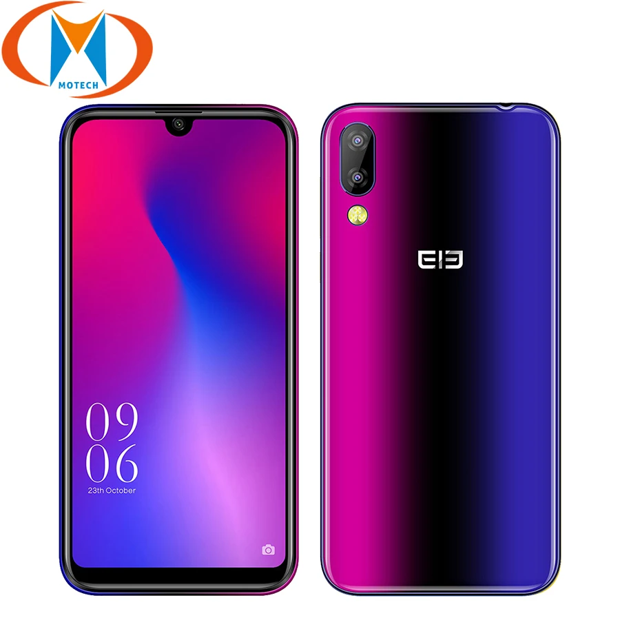 Elephone A6 Mini 4 Гб ОЗУ 32 ПЗУ смартфон четырехъядерный капли воды экран Android 9 0 MT6761 4G LTE