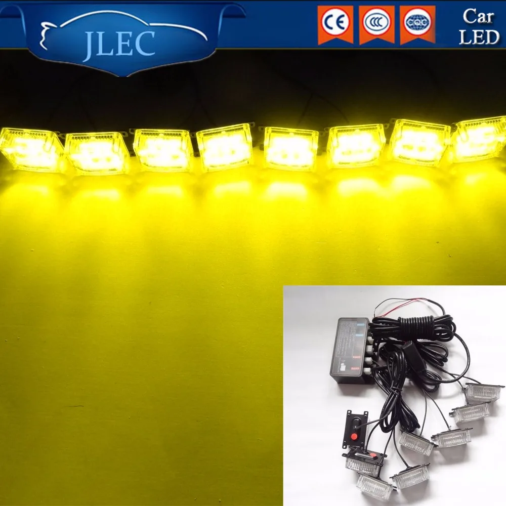 Car Styling Super Bright Lightning Flashing 24 LED Dash Strobe Lights