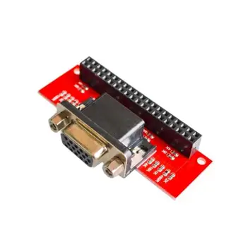 

New Version VGA666 Adapter Board DPI dtoverlays Module For Raspberry Pi 3B / 2B / B+ / A+ free shipping