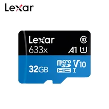 Оригинальный Lexar Micro SD карта 633x128 Гб 64 Гб оперативной памяти, 32 Гб встроенной памяти, высокая производительность класса 10 SDXC карты памяти SDHC карты памяти TF флеш-карты памяти Microsd карта для телефона Оригинальный Lexar Micro SD карта 633x128 Гб 64 Гб оперативной памяти, 32 Гб встроенной памяти, высокая производительность класса 10 SDXC карты памяти SDHC карты памяти TF флеш-карты памяти Microsd карта для телефона