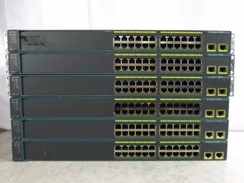 

used original WS-C2960-24TT-L 24-port enterprise-class network switch 2-port Gigabit VLAN