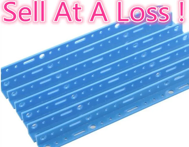 

1pcs/lot K505B 20CM Long L Type Plastic Bar Blue Corner Connecting Rod Fixed Rod DIY Toys Parts Sell At A Loss USA Belarus