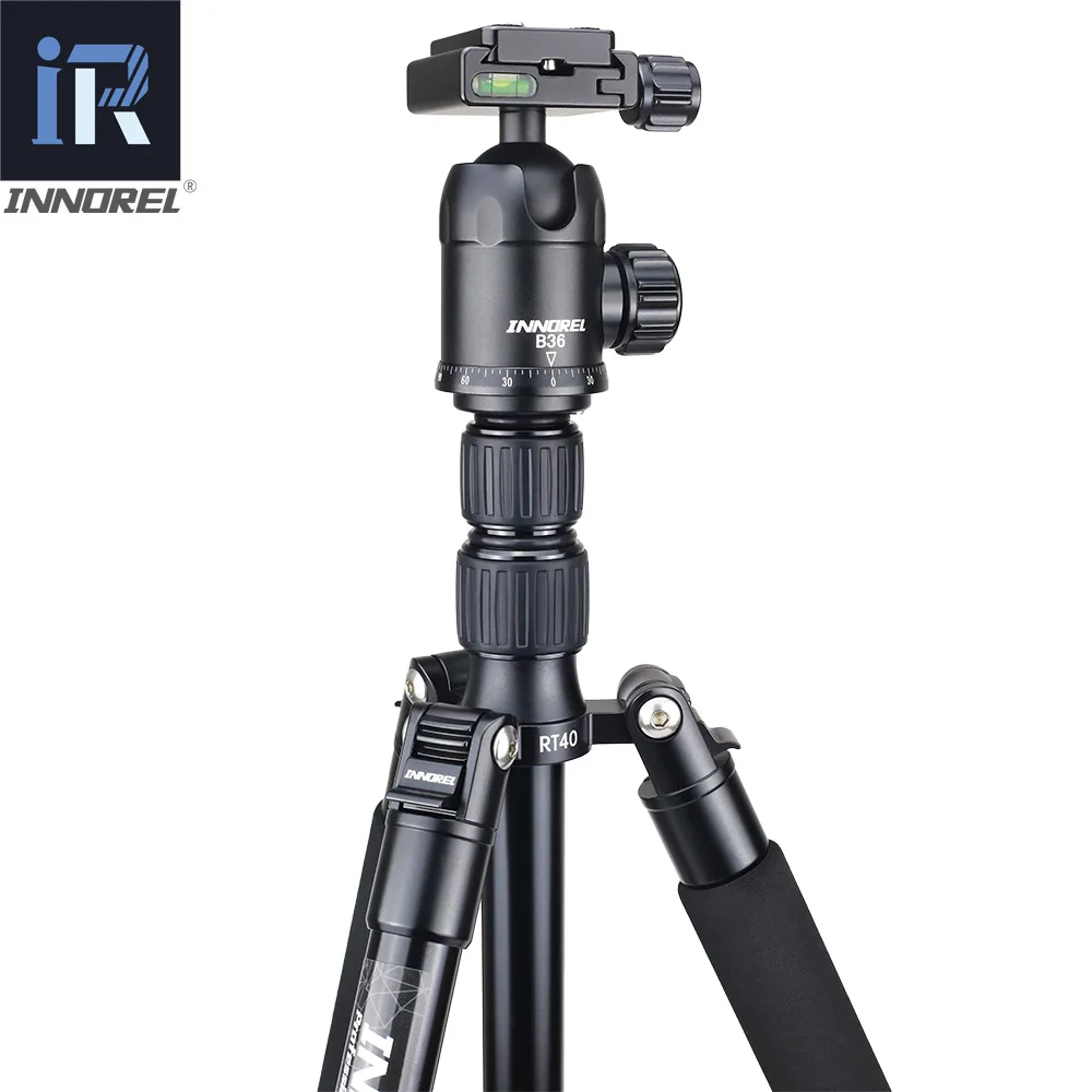 RT40 Professional Travel tripod monopod Compact Aluminum camera stand for DSLR Camera Upgraded from