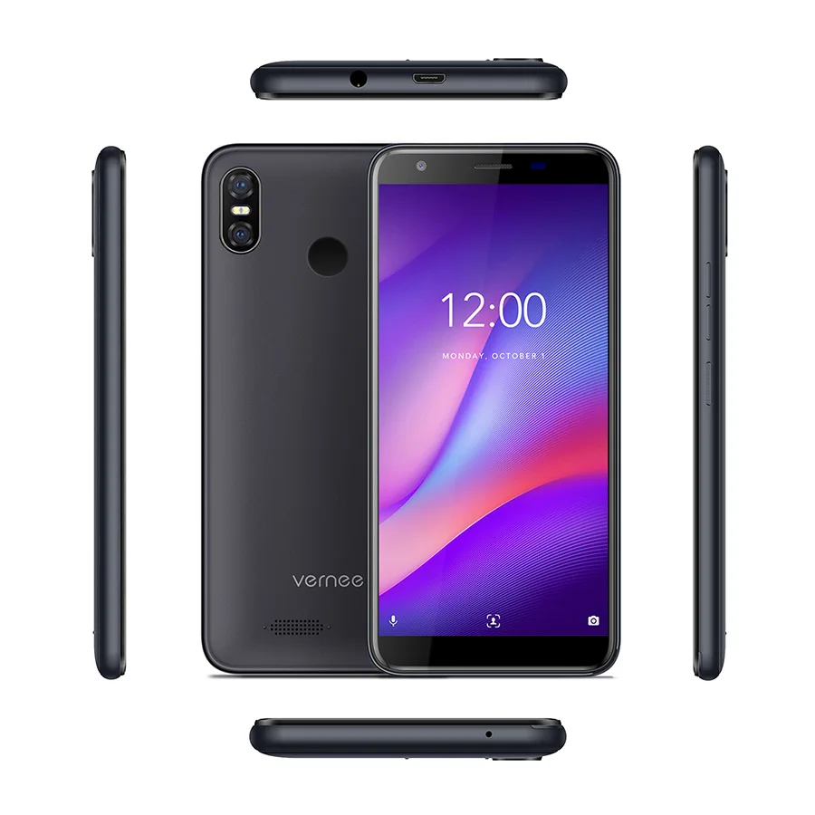 Vernee M3 смартфон с 5 дюймовым дисплеем четырёхъядерным процессором ОЗУ 3 ГБ ПЗУ 32 3300