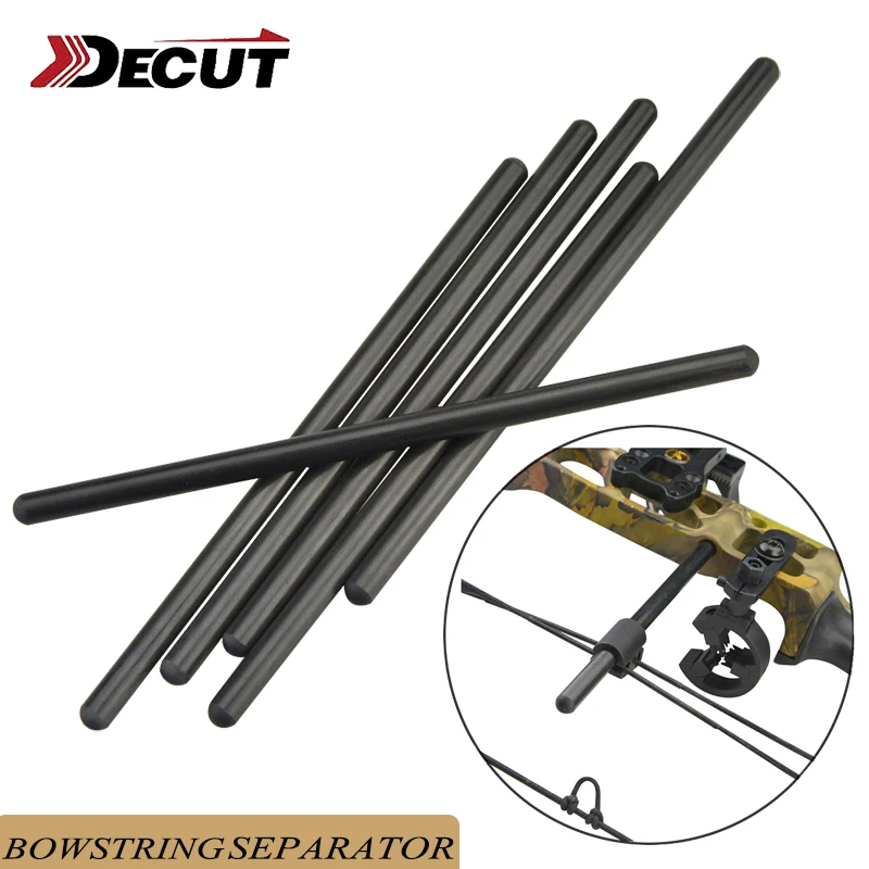 

1pc Archery Compound Bow String Serving Tool Bowstring Suppressor Rod Shooting Bow String Stabilizer Split Rod Hunting Accessori