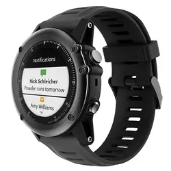 (Fenix3SS) черный для Garmin Fenix 3/Fenix 5X часы, замена группы для Garmin Fenix 3/Fenix 3 HR/Fenix 5X Смарт-часы