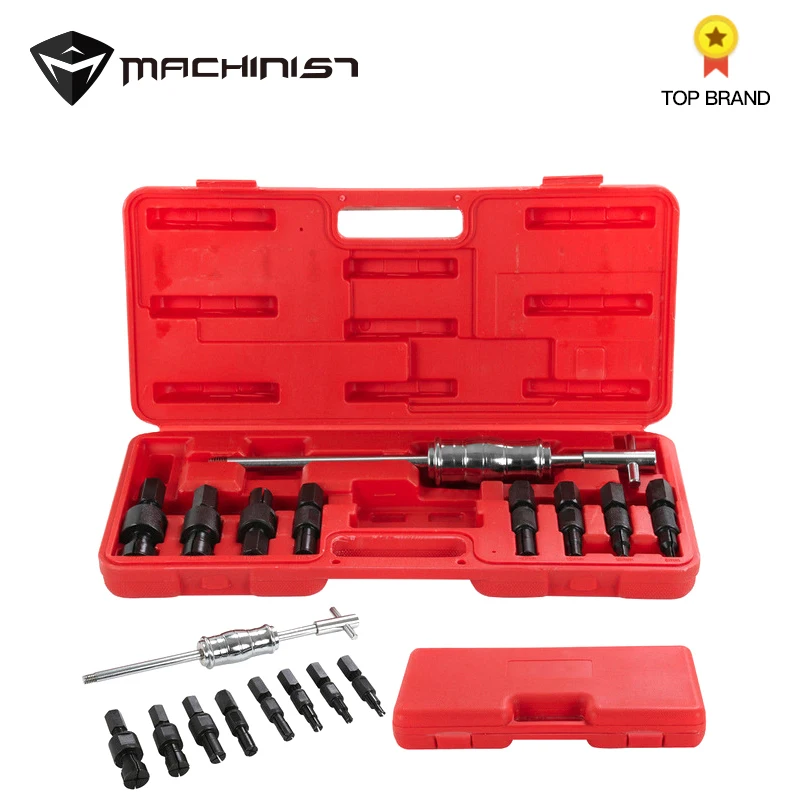 

9Pc/SET Pilot Bearing Puller Blind Hole Slide Hammer Internal Bearings Extractor Removal Kit Auto Car Repair Tools