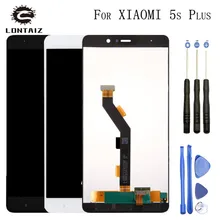 Original LCD screen display + Touch panel digitizer For 5.7″ Xiaomi 5S Plus M5S plus Mi5S plus Mi 5S Plus White Black+tools