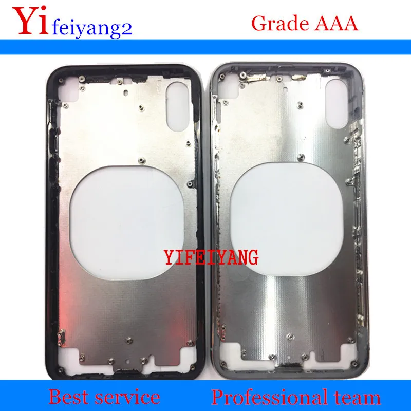 

A quality Front Bezel Chassis Frame cover housing For iPhone X LCD Middle frame battery door