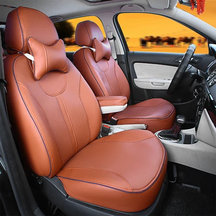 AutoDecorun Искусственная кожа Чехлы для автомобильных сидений для Lexus is300 is250 is350 is200 is220 Чехол для сидения для автомобиля, аксессуары подушки для сидений - Название цвета: Brown 1