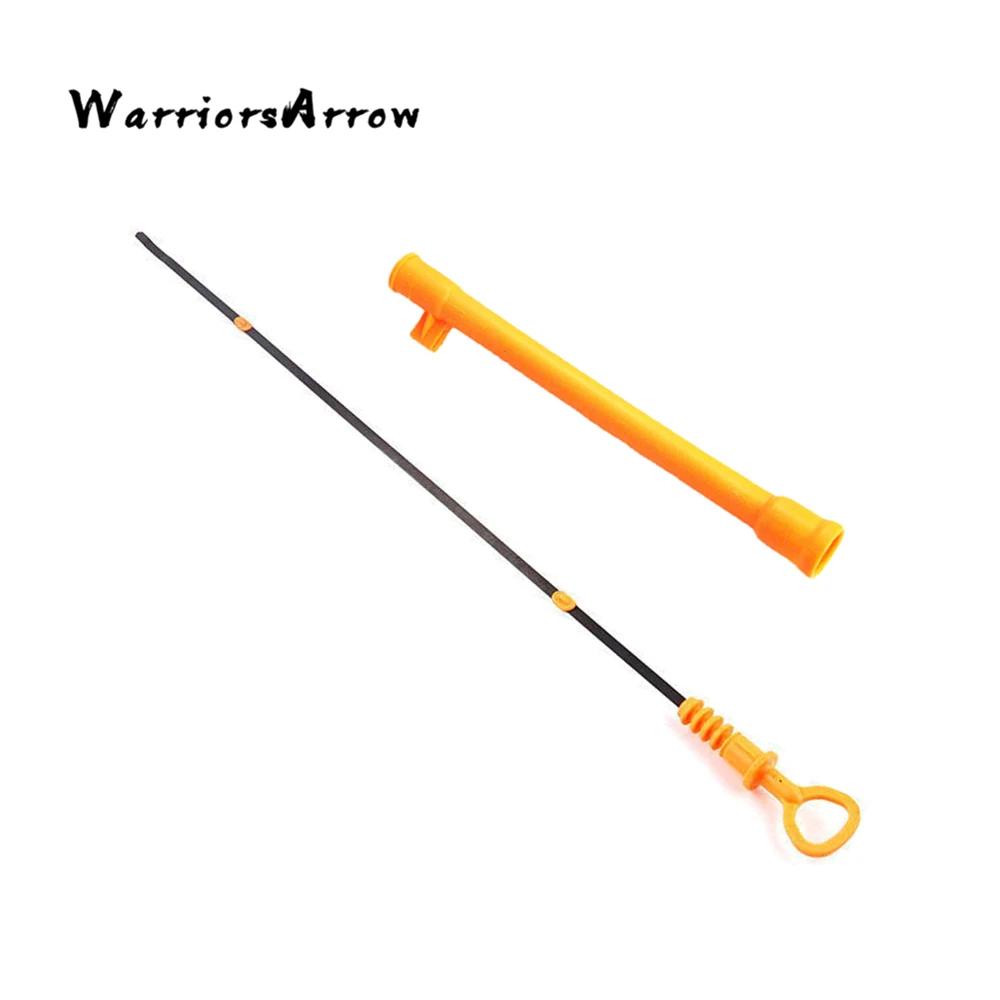 WarriorsArrow Engine Oil Dipstick Level & Tube Boot For VW Golf Jetta Beetle 1999 2005 2.0L 06B115611B 06B115611R 06A103663B