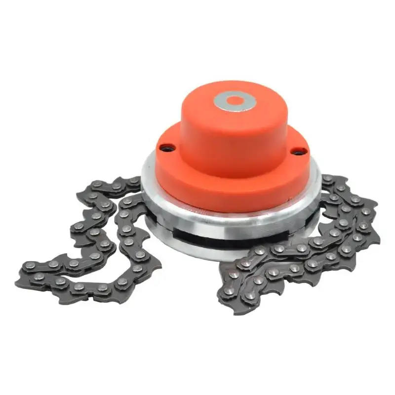 Vente Tondeuse à gazon universelle chaîne coupe gazon tête chaîne débroussailleuse pour jardin herbe coupe outils pièces de rechange pour tondeuse outils