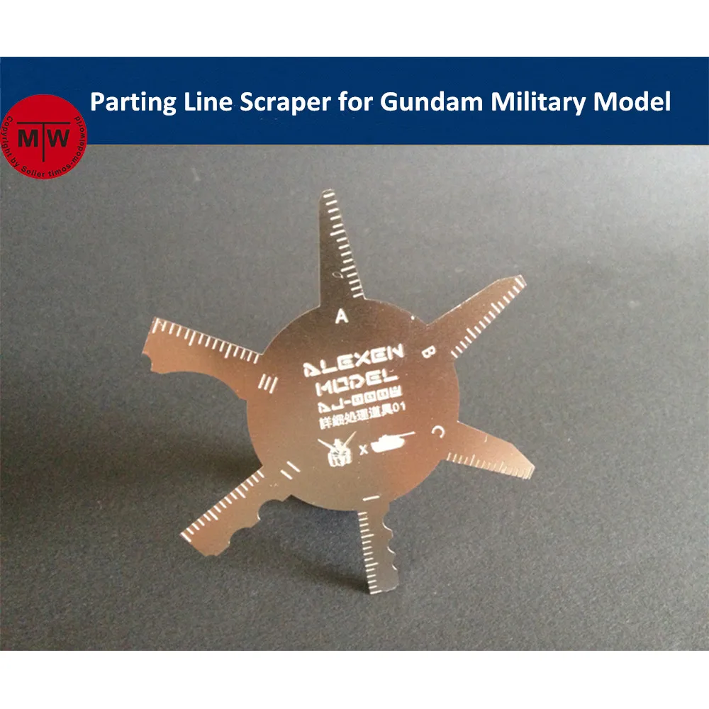 

Parting Line Scraper Hand Tool General Use for Gundam Military Model Hobby Kits Version 1 AJ0008