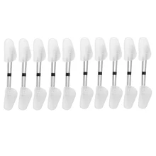 10 шт. обувь носилки пластиковая обувь дерево формирователь стойки, Пластиковые регулируемые туфли-лодочки на плоской подошве сапоги эспандер деревья для мужчин и женщин