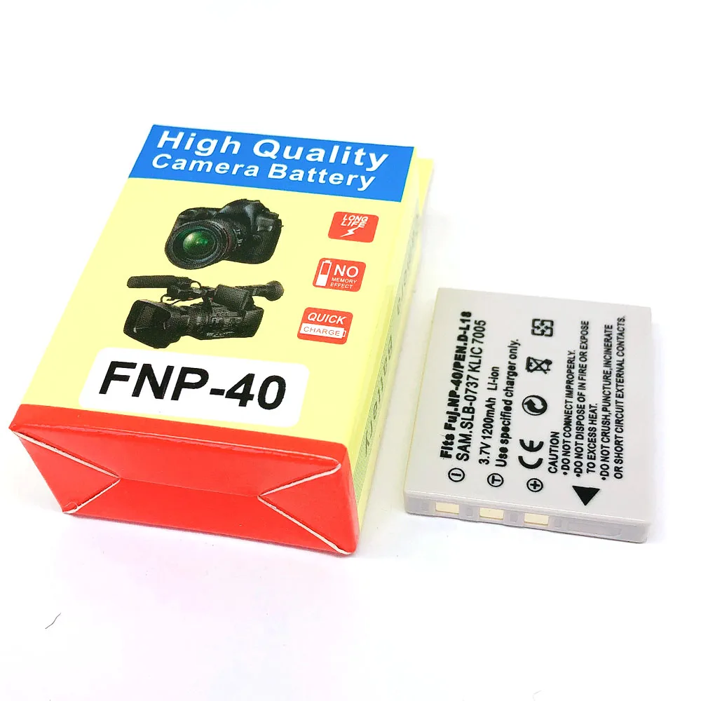 NP-40 FNP-40 NP40 NP-40N DLI-102 KLIC-7005 D-LI8 DLI8 D-Li85 DLi85 SLB-0737 аккумулятор для Fujifilm BENQ KODAK PENTAX RICOH SAMSUNG
