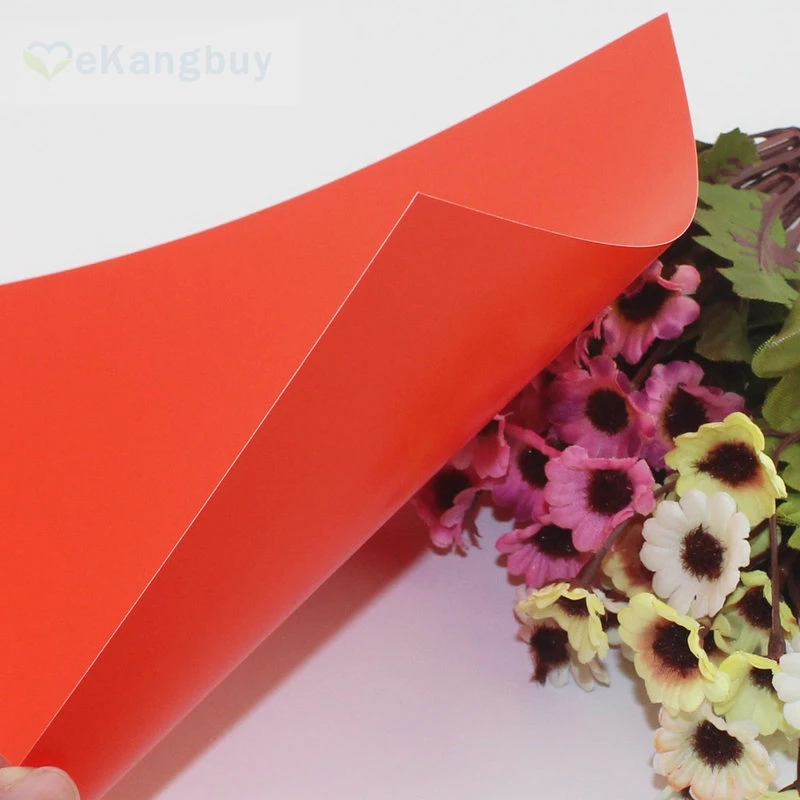 50sheets A4 Red Cardboard DIY Invitation Card Making Paper Handicraft